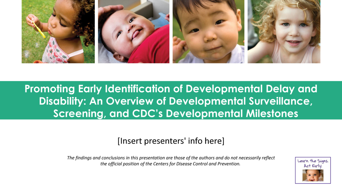 Presentation for Healthcare Providers