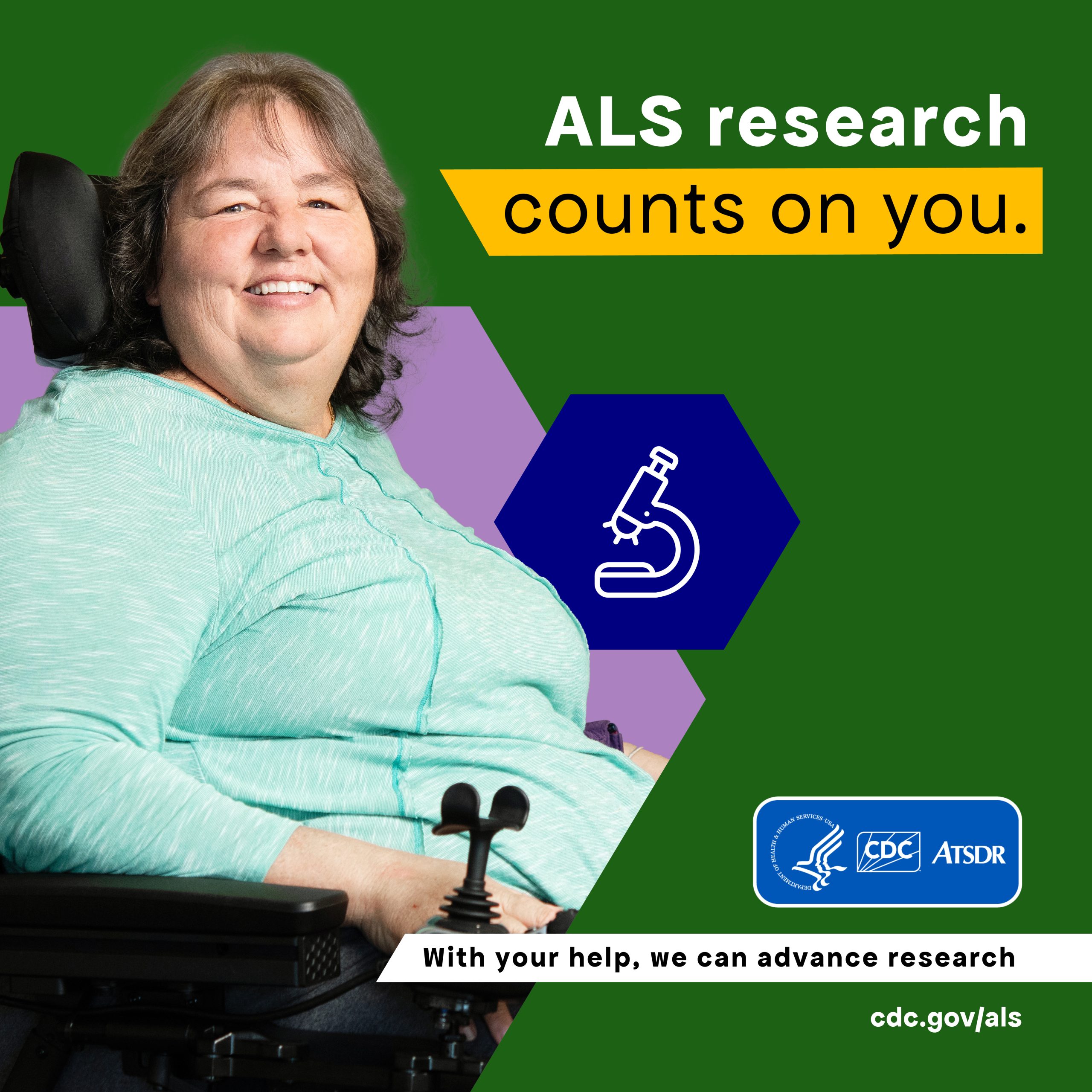 ALS Research Counts on You
