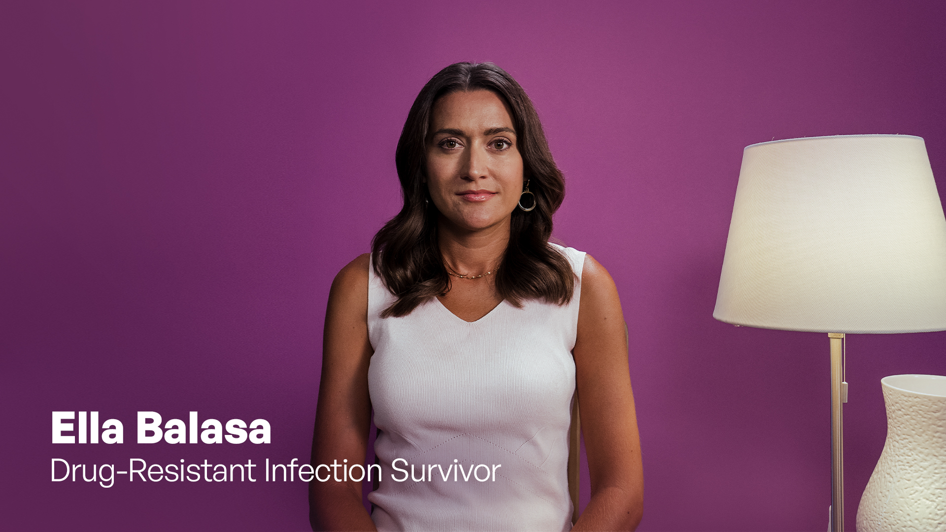Ella Balasa, drug-resistant infection survivor