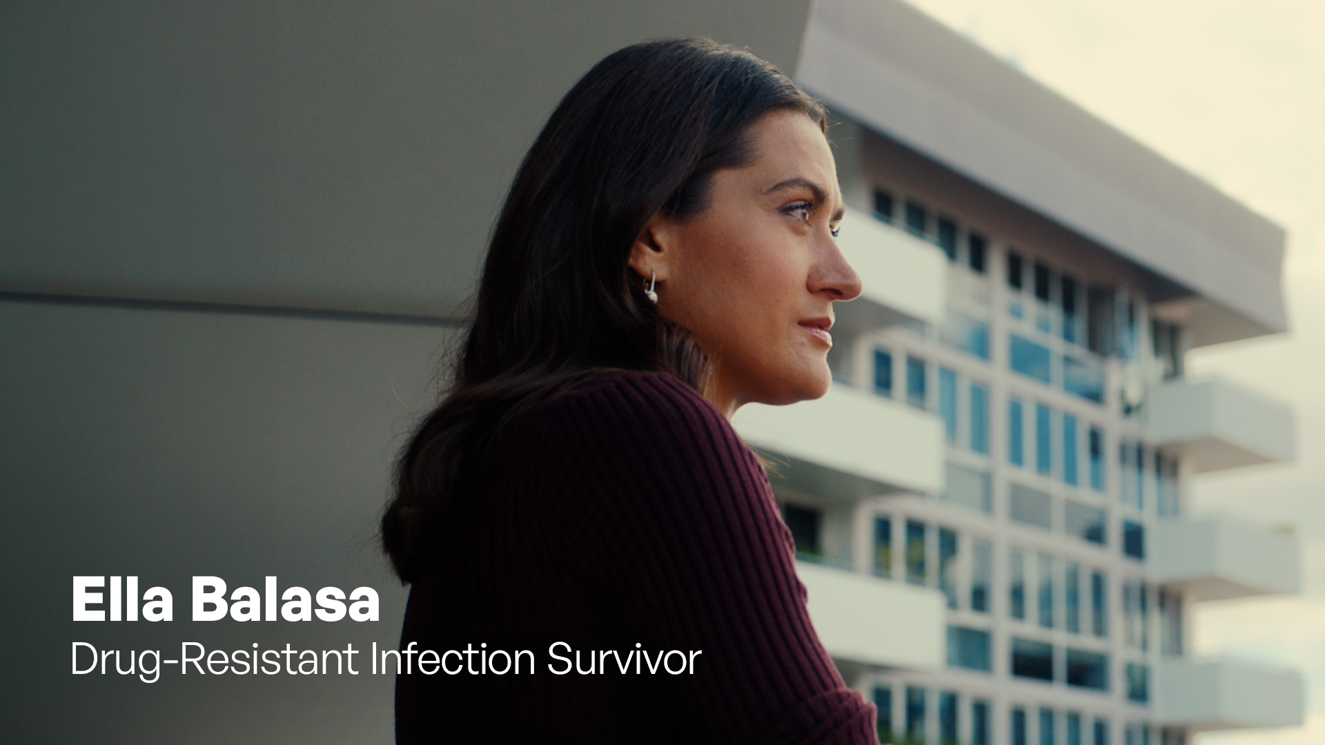 Ella Balasa, drug-resistant infection survivor