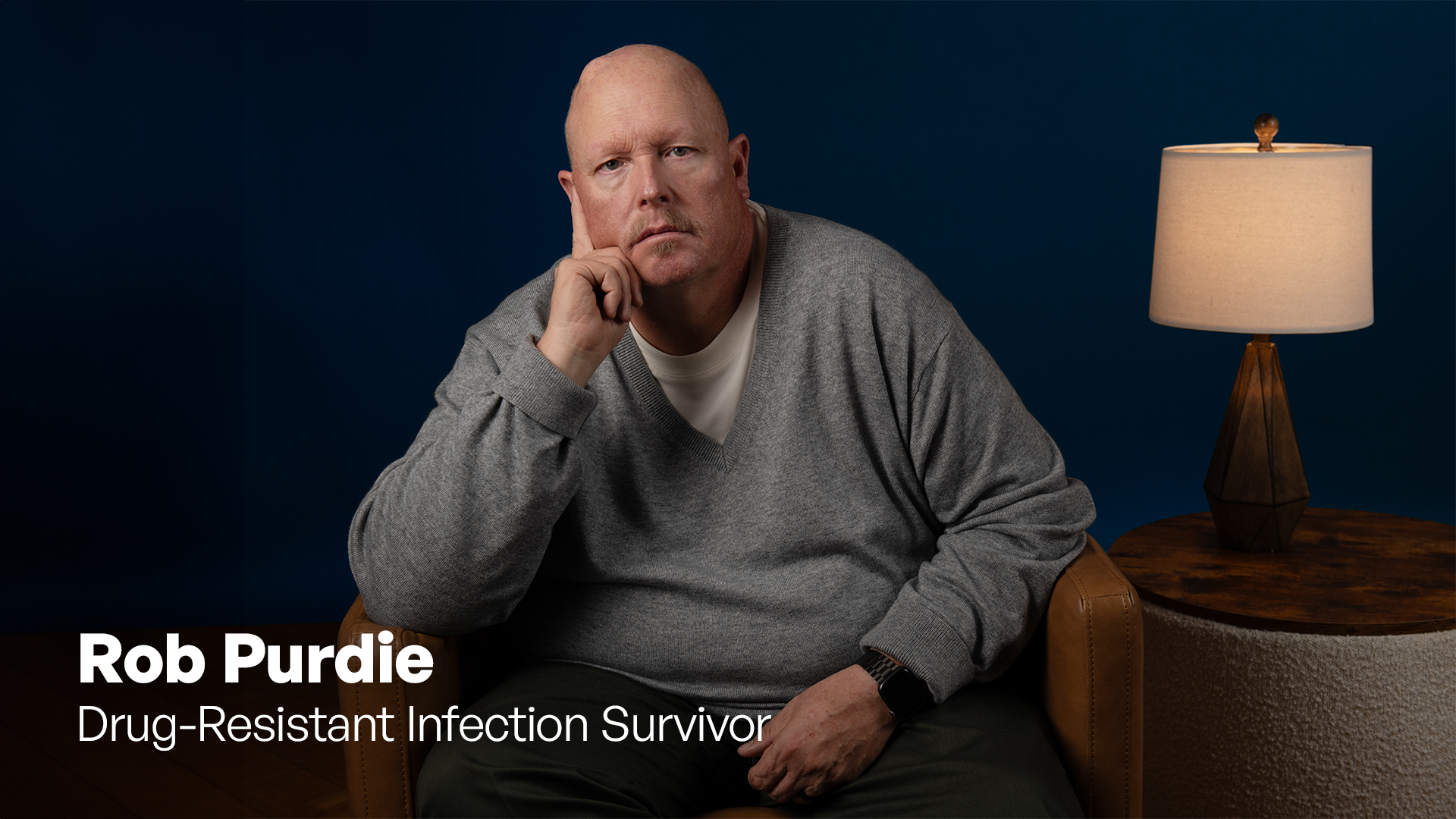 Rob Purdie, drug-resistant infection survivor