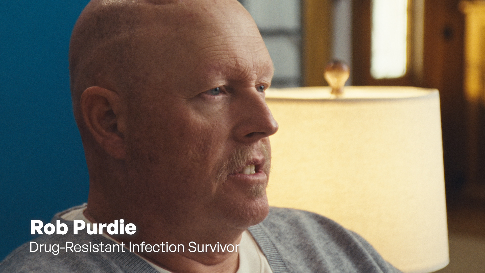 Rob Purdie, drug-resistant infection survivor