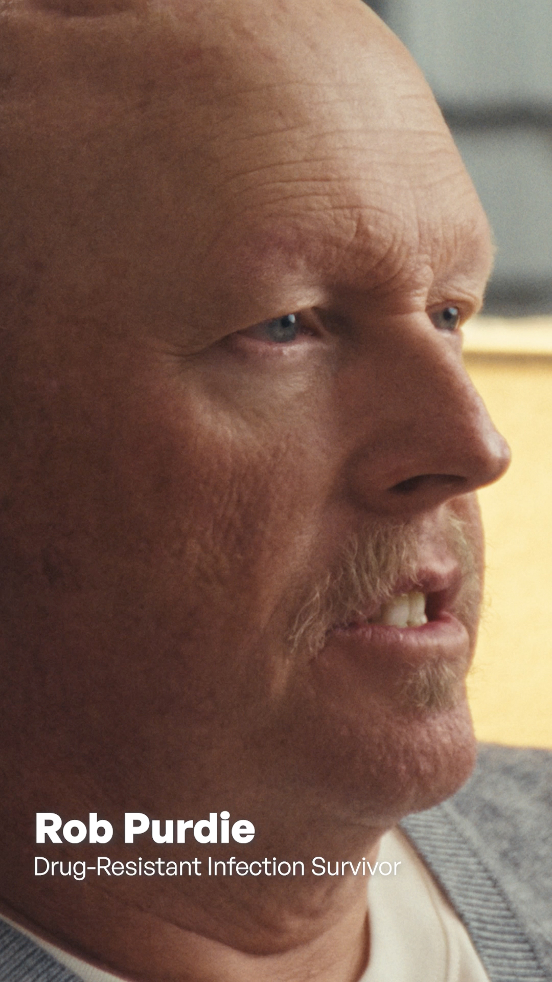 Rob Purdie, drug-resistant infection survivor