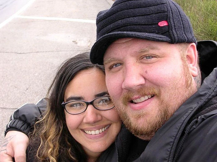 David Bock and his wife.
