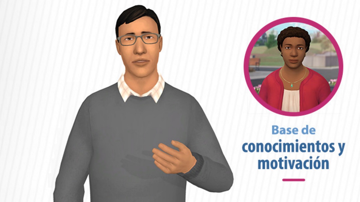 Dr. Wei y Linda con el texto Base de conocimientos y motivaci&oacute;n