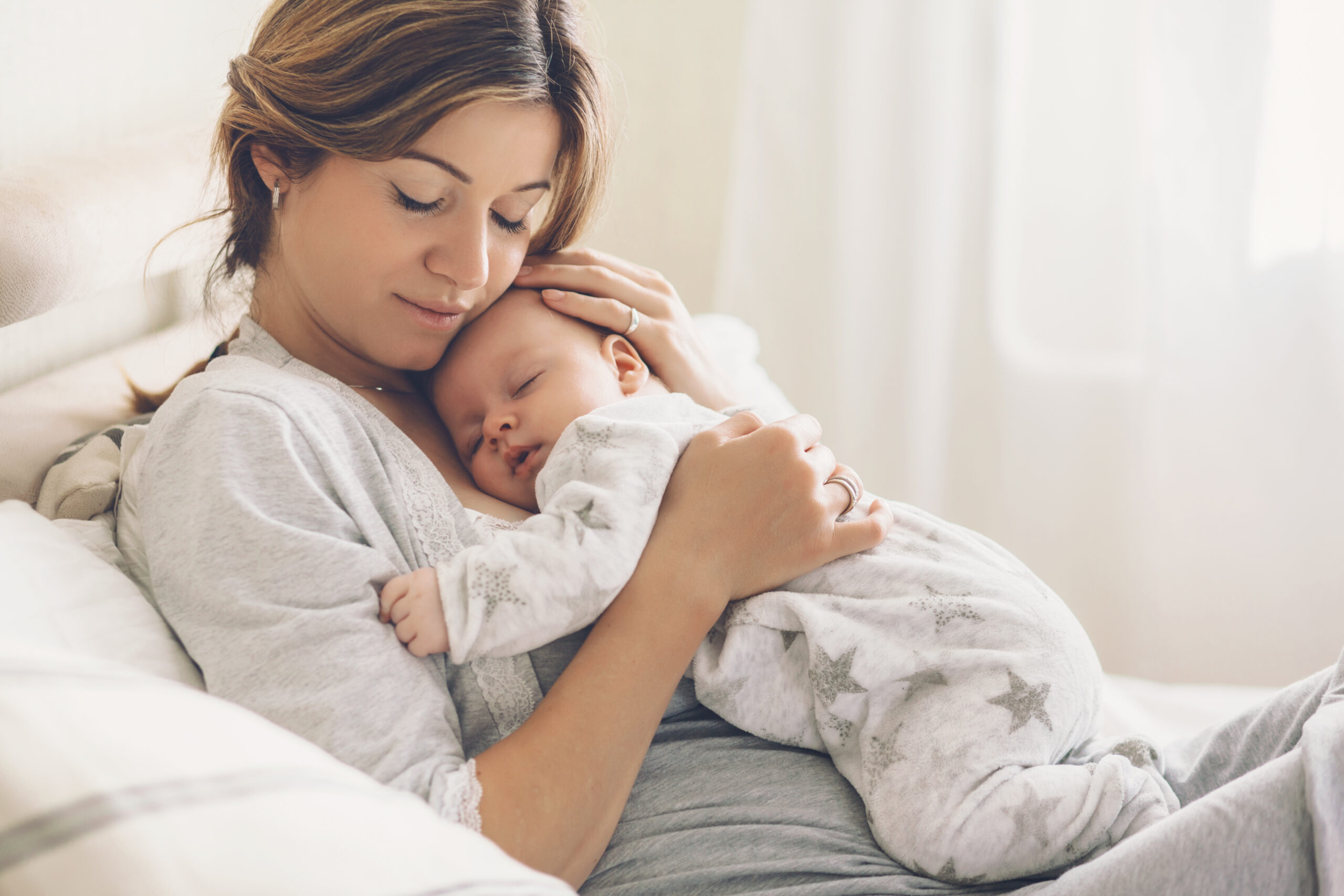 Mother and baby