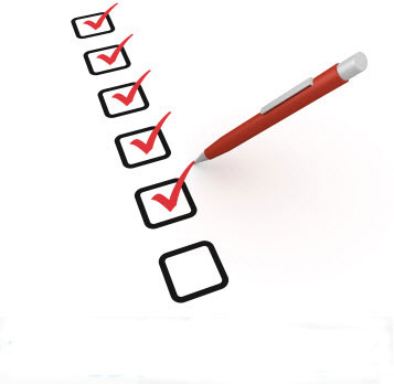Image of checklist; be familiar with the Medicare DSMT reimbursement guidelines to aid diabetes self-management