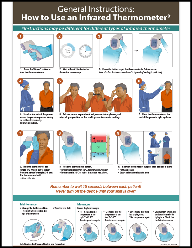 How to Use an Infrared Thermometer-English Version