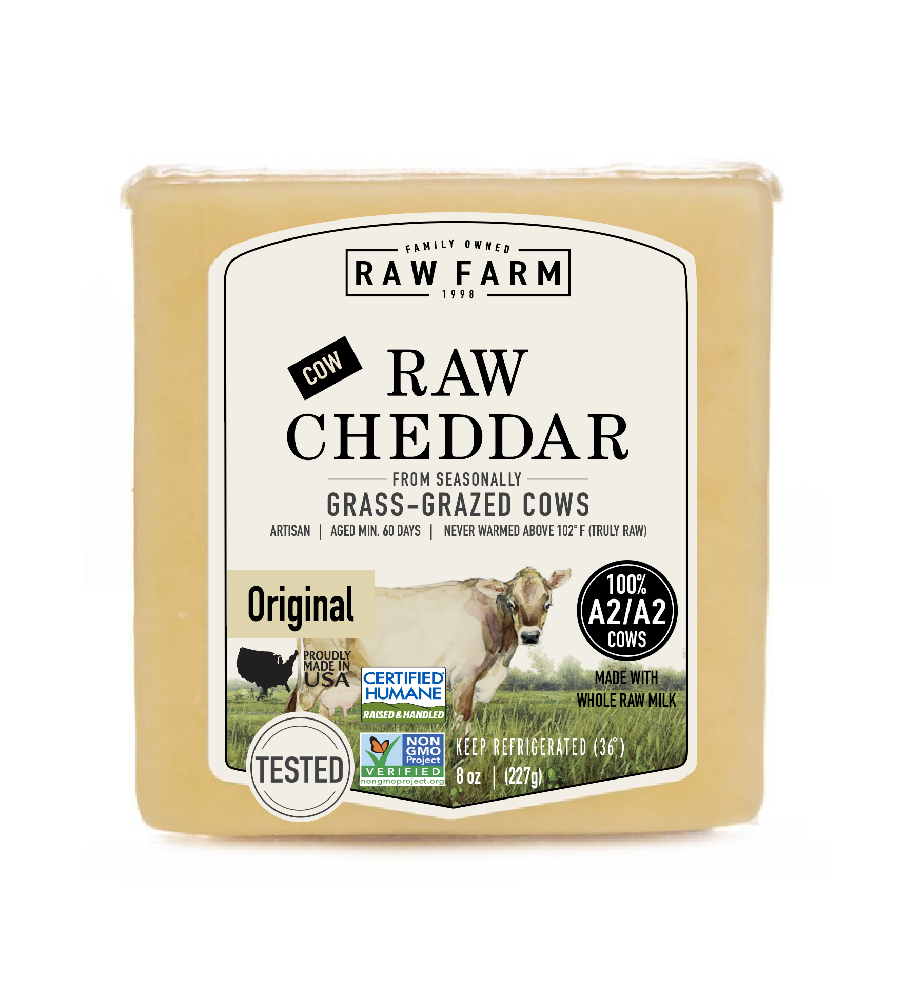 Raw milk cheese product image