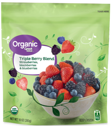 Recalled Great Value berries