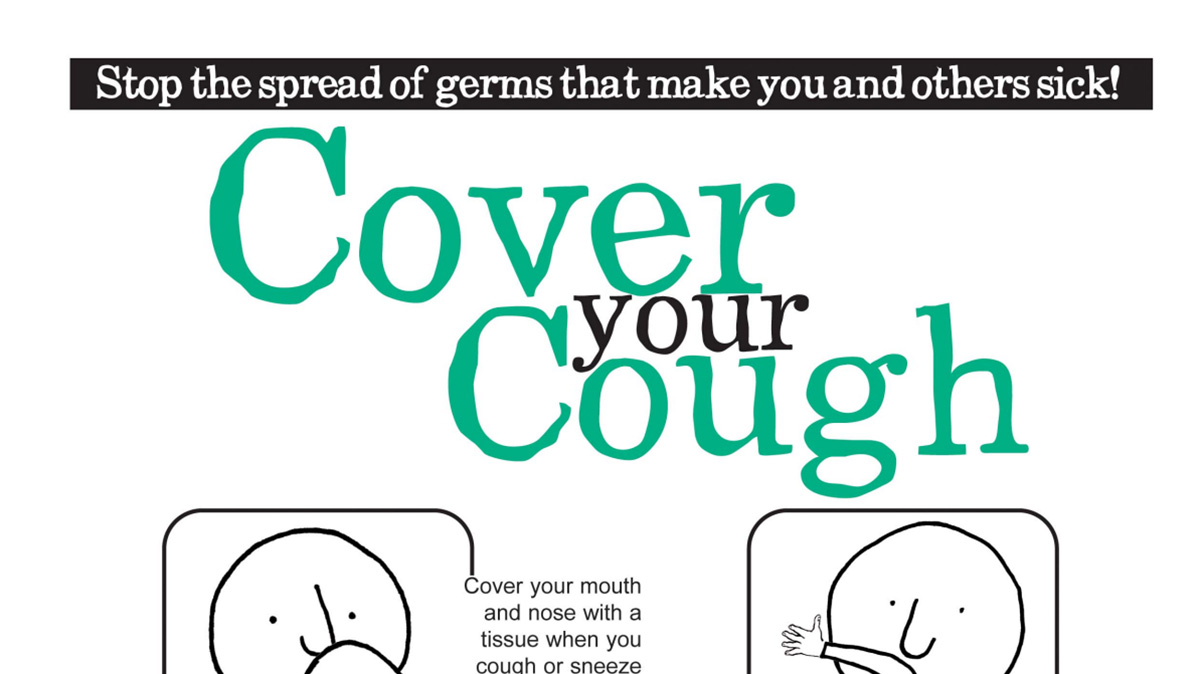 Cover Your Cough Community Flyer (English)