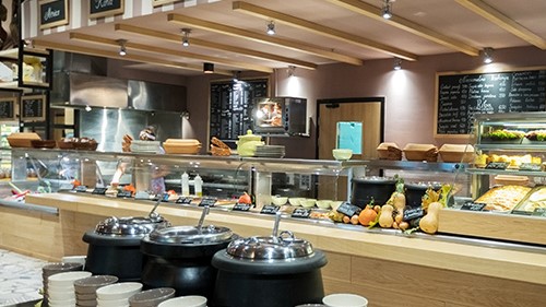 Cafeteria interior