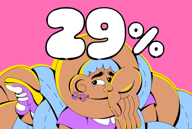 29%