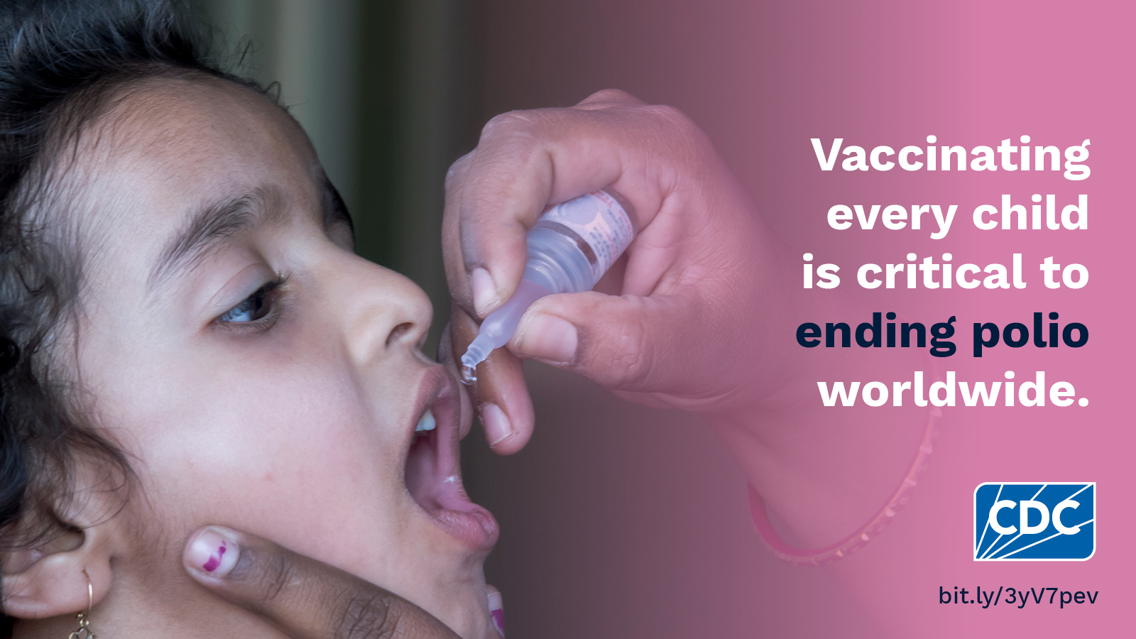 Vaccinating every child is critical to ending polio worldwide. https://bit.ly/3yV7pev