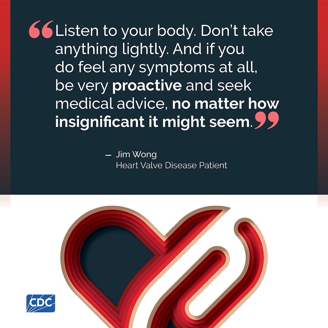 Jim Wong, heart valve disease patient