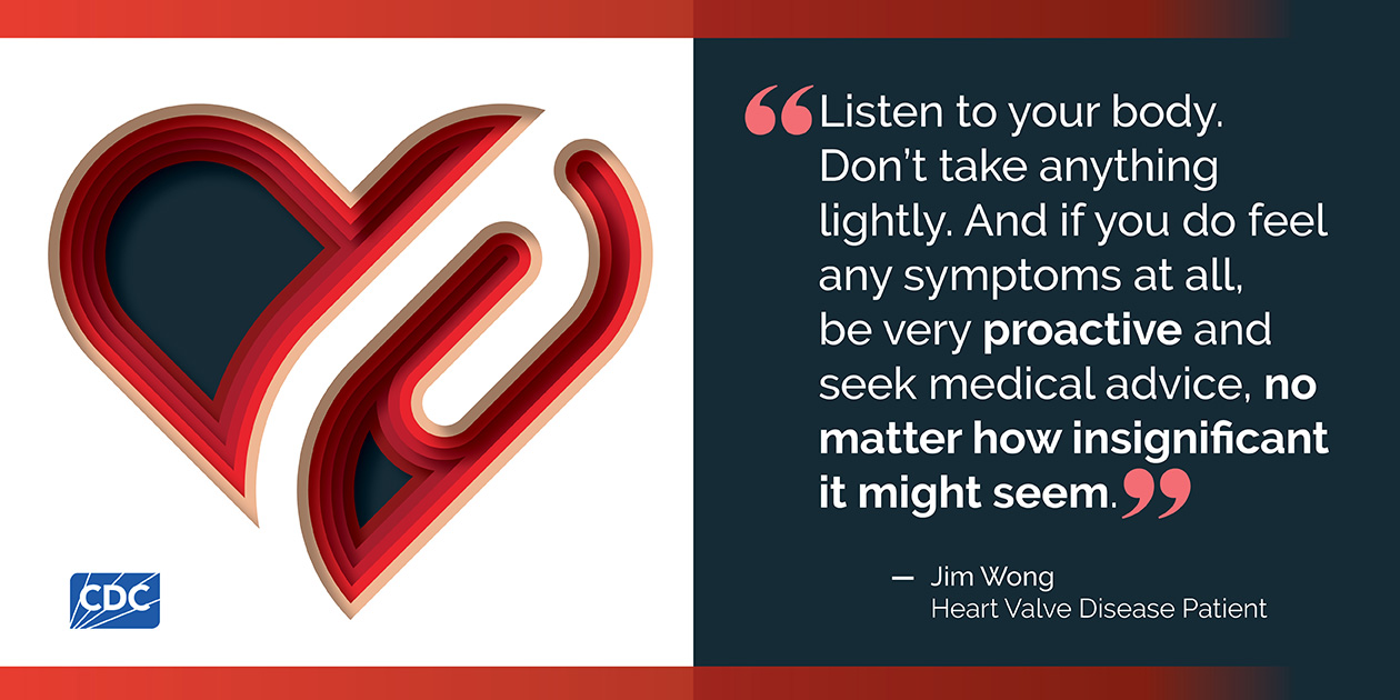 Jim Wong, heart valve disease patient