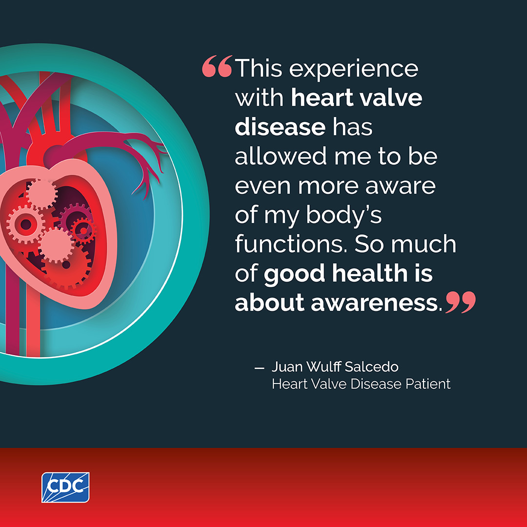 Juan Wulff Salcedo, heart valve disease patient