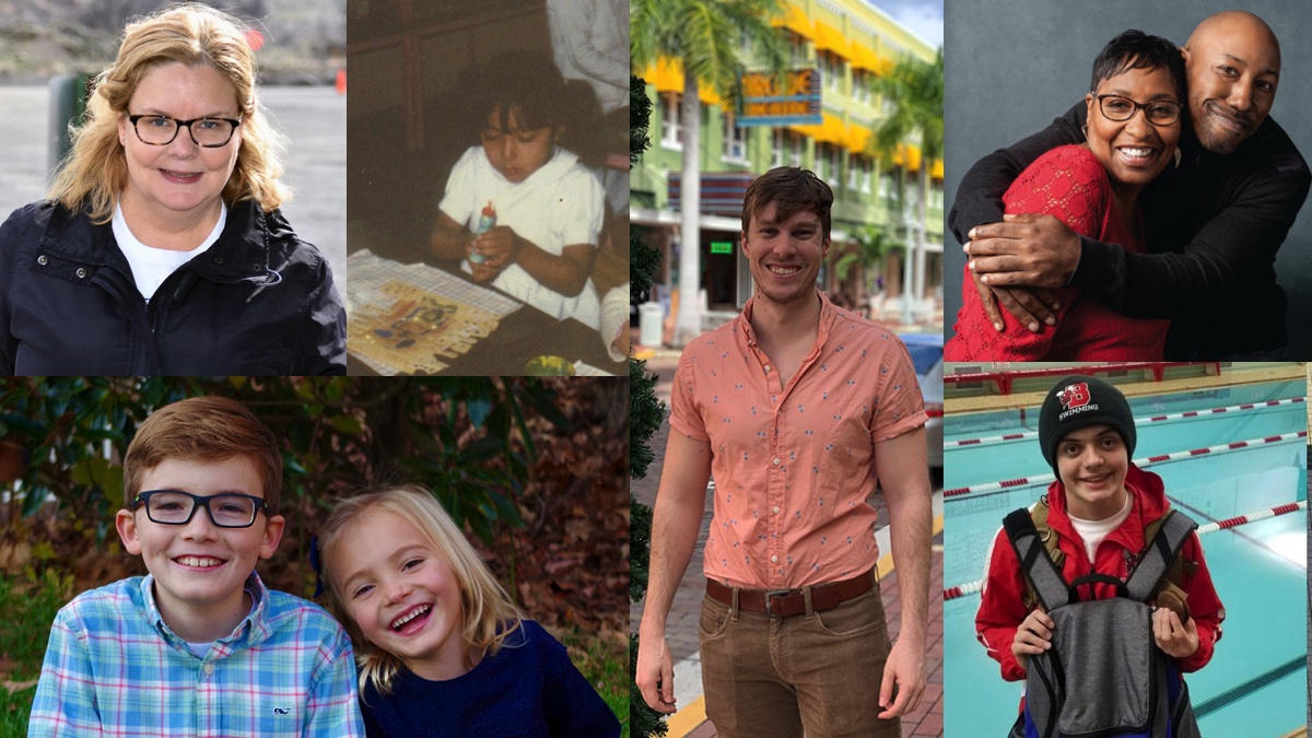— title missing — A collage of a diverse group of individuals living with hemophilia