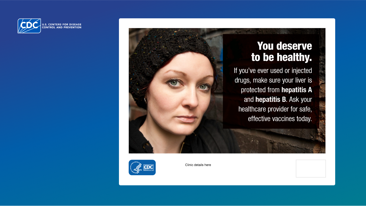 You Deserve To Be Healthy - Get Vaccinated Against Hepatitis A & B | CDC