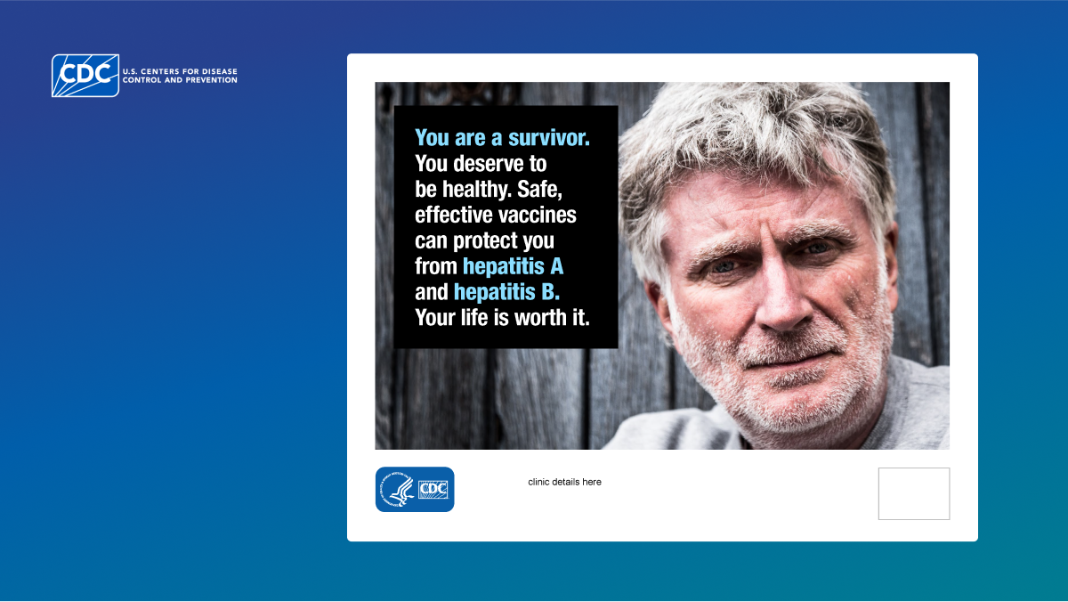 You Are a Survivor: Protect Yourself Against Hepatitis A & B - Logo Version