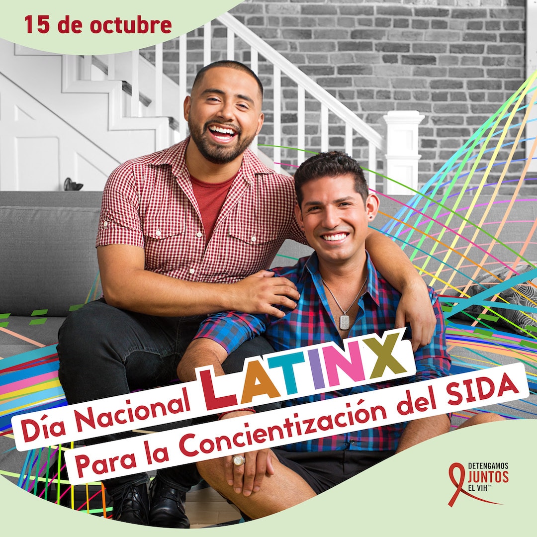 D&iacute;a Nacional Latinx para la Concientizaci&oacute;n del SIDA es el 15 de octubre.