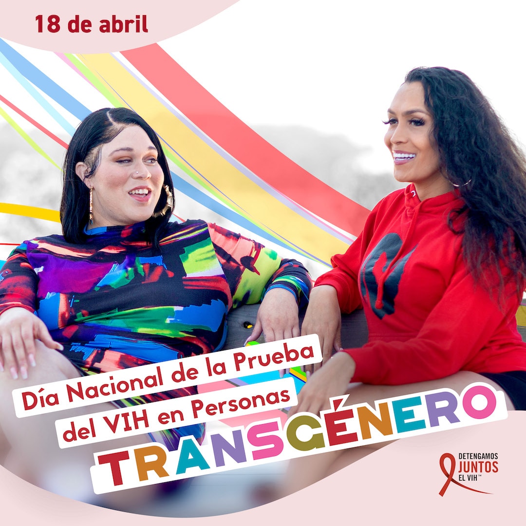 D&iacute;a Nacional de la Prueba del VIH en Transg&eacute;nero es el 18 de abril.