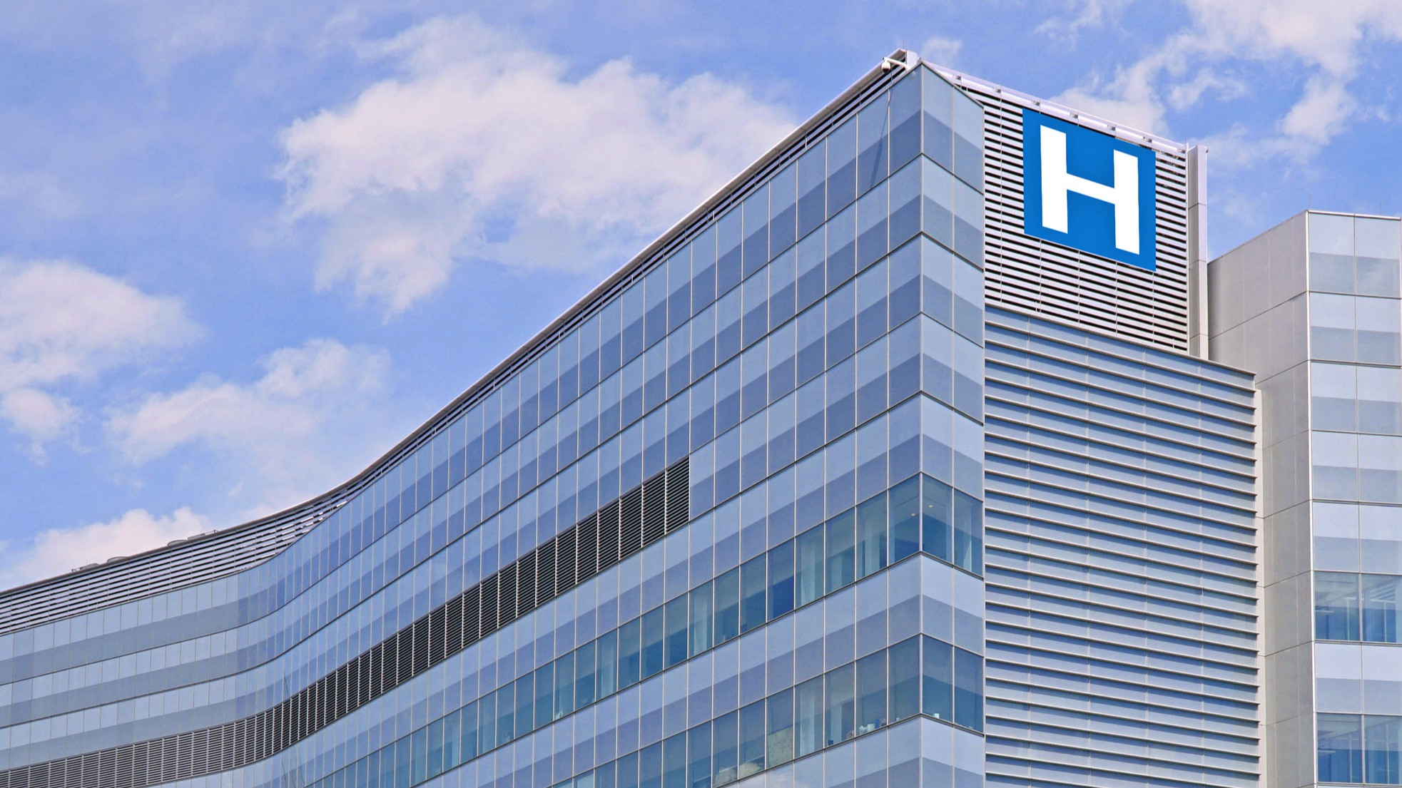 Exterior of a hospital
