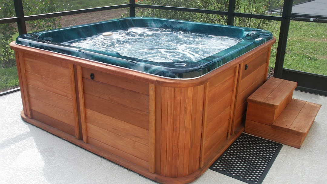 Hot tub bubbling