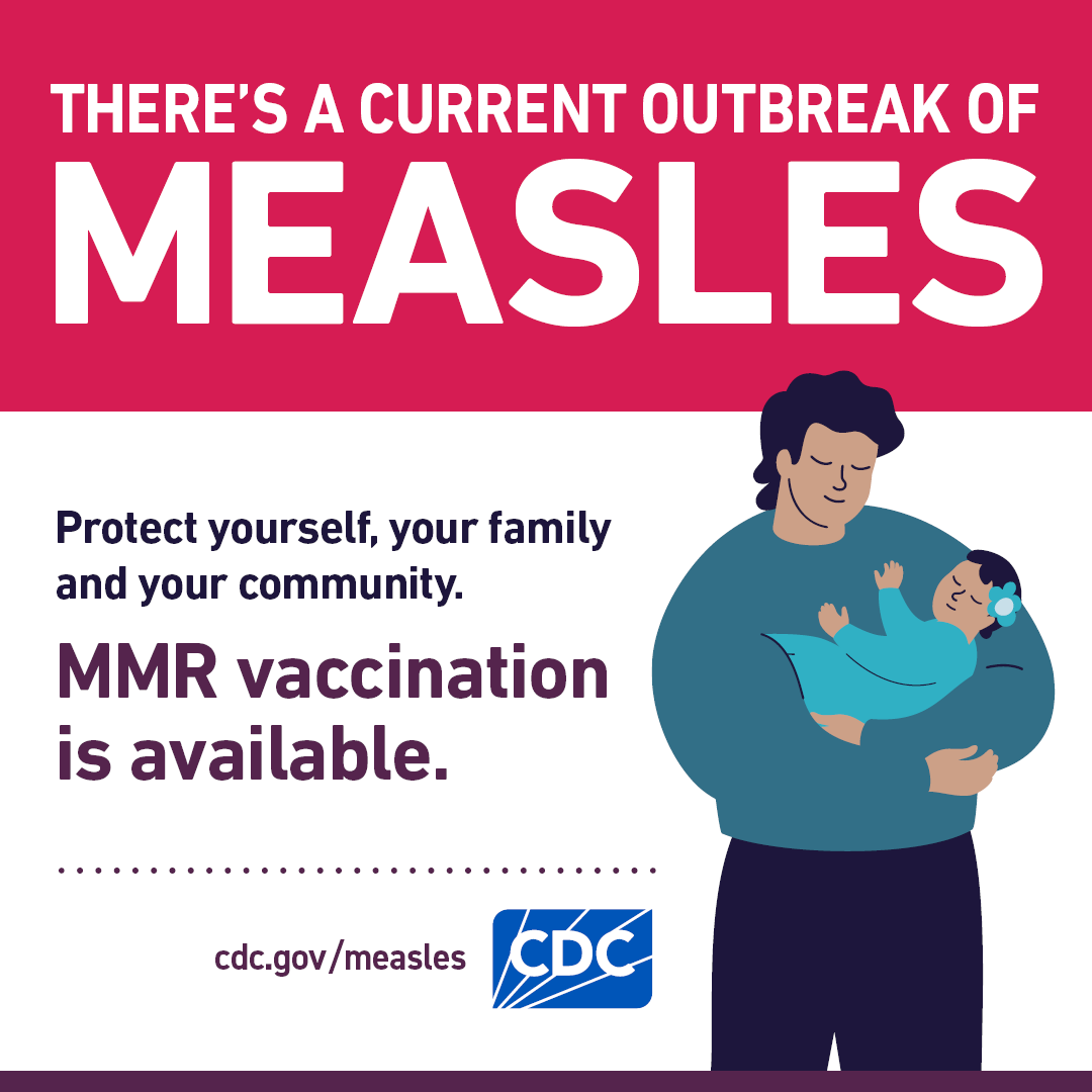 Vaccine Event: Current Outbreak of Measles (1080x1080)