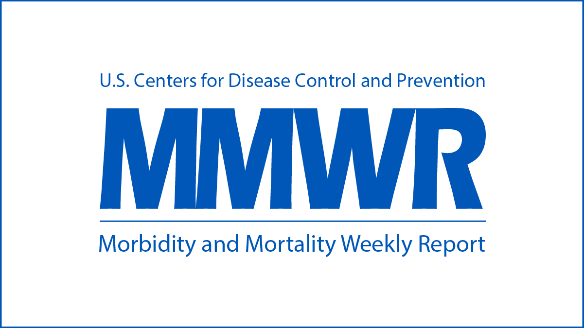 The figure shows the MMWR logo on a white background.