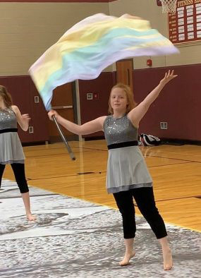 specialfeature03 Brenna at color guard