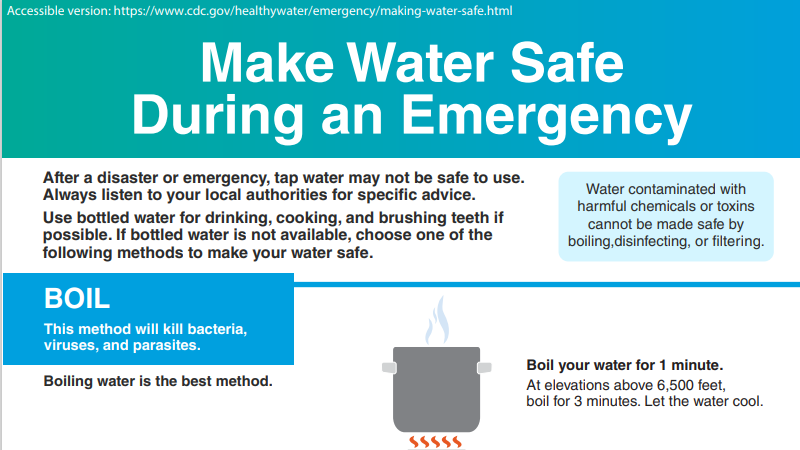 Make Water Safe Factsheet