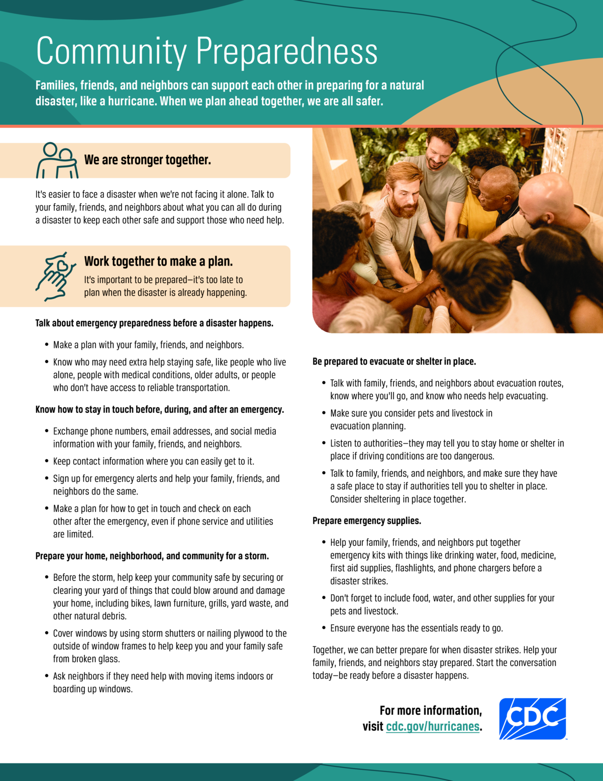 Community Preparedness Factsheet - Print Only