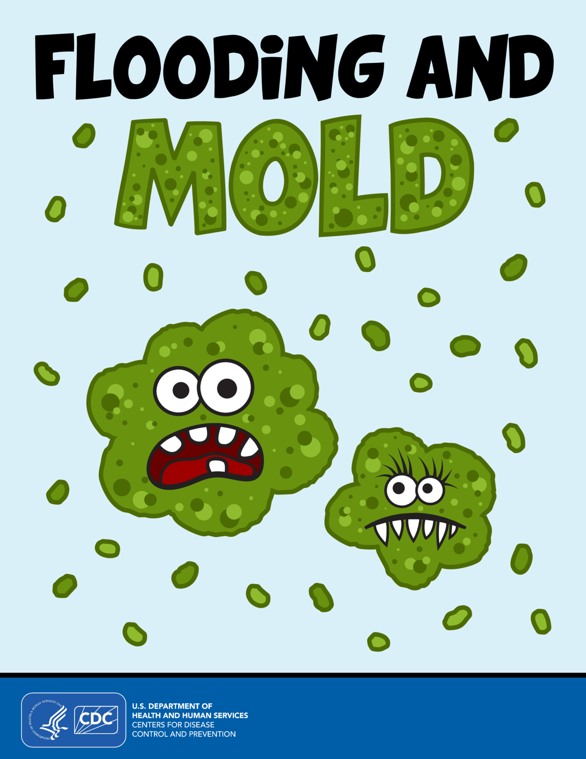 Screenshot of the first page of "Flooding and Mold Activity Book"