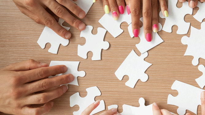 Puzzle pieces
