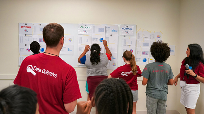 Hands-on exercises ensure that everyone participates.