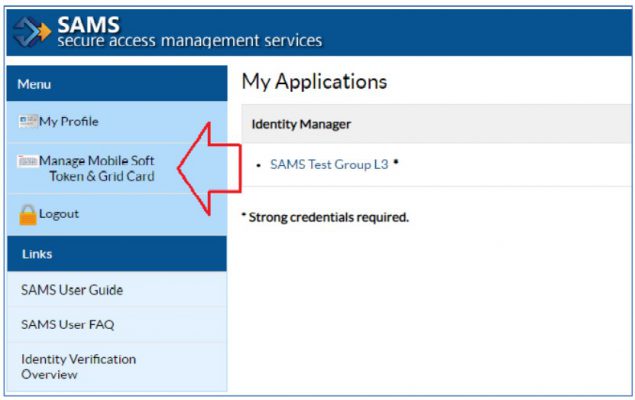 sams-token.jpg Mobile Soft Token & Grid Card option on the SAMS Portal
