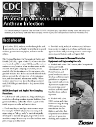 Protecting Workers from Anthrax Infection
