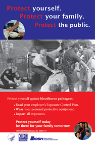First Responders: Visual Poster on Bloodborne Pathogen Exposures