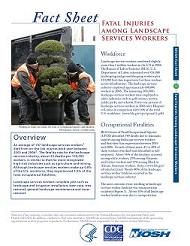 Fatal Injuries among Landscape Services Workers