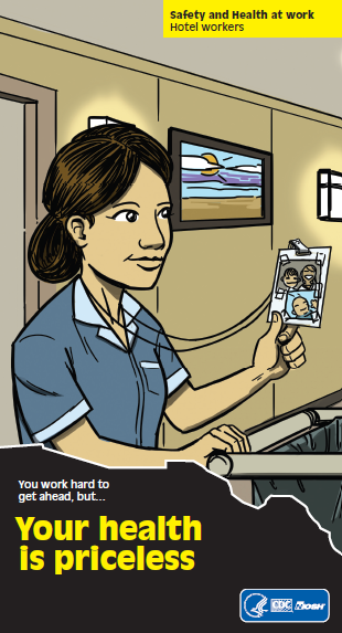 Safety and Health at Work: Hotel Workers (Pamphlet)