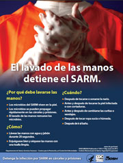 El lavado de las manos detiene el SARM (Prisioneros)