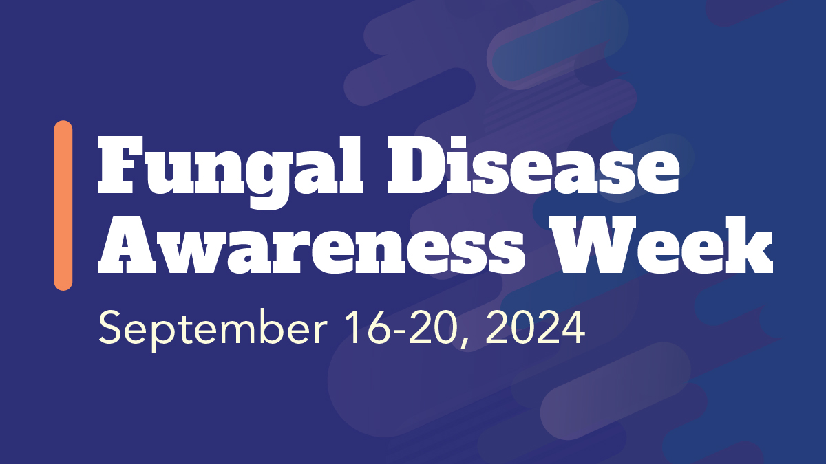 logo for fungal disease awareness week.