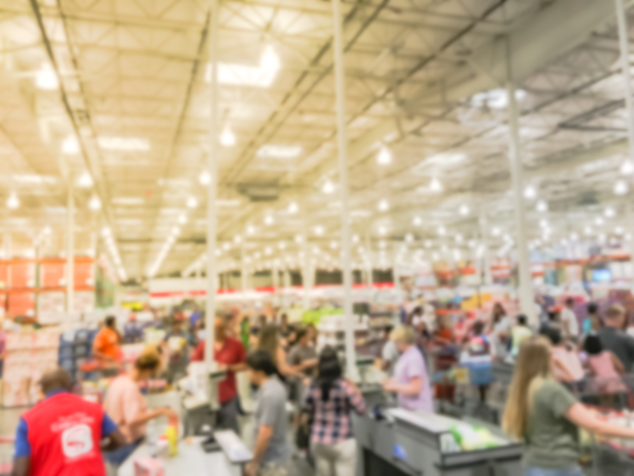photo of a busy store