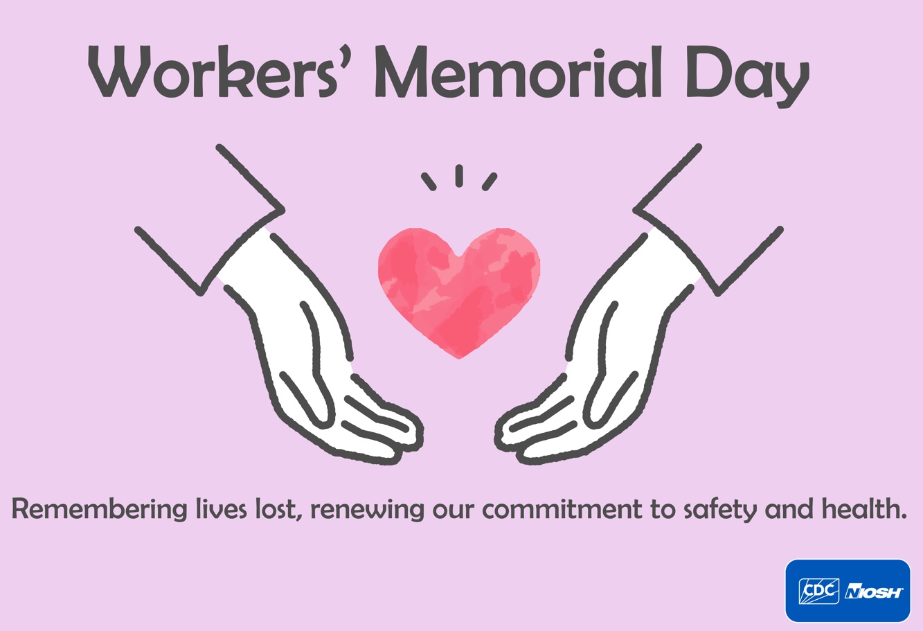 Workers' Memorial Day logo