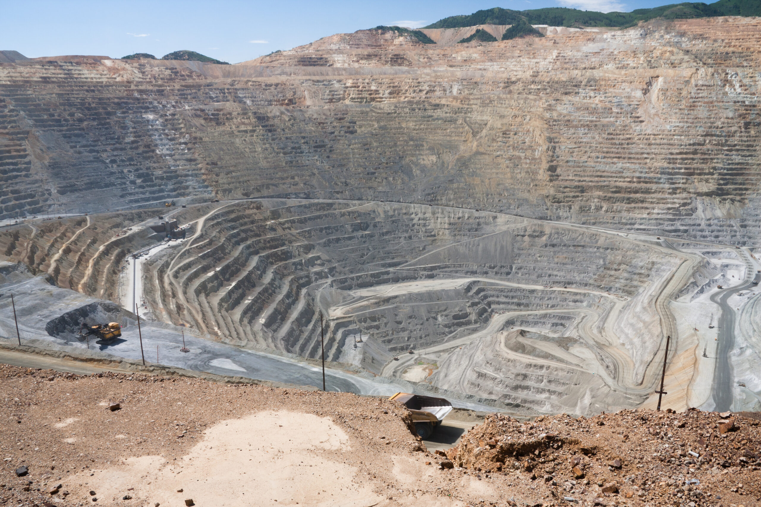 Photo of a Copper Mine in Utah