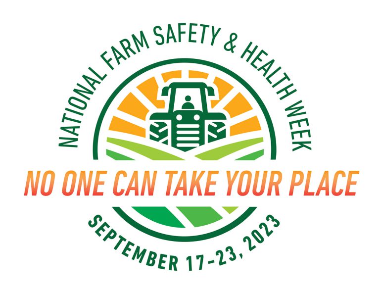 logo for farm safety week.