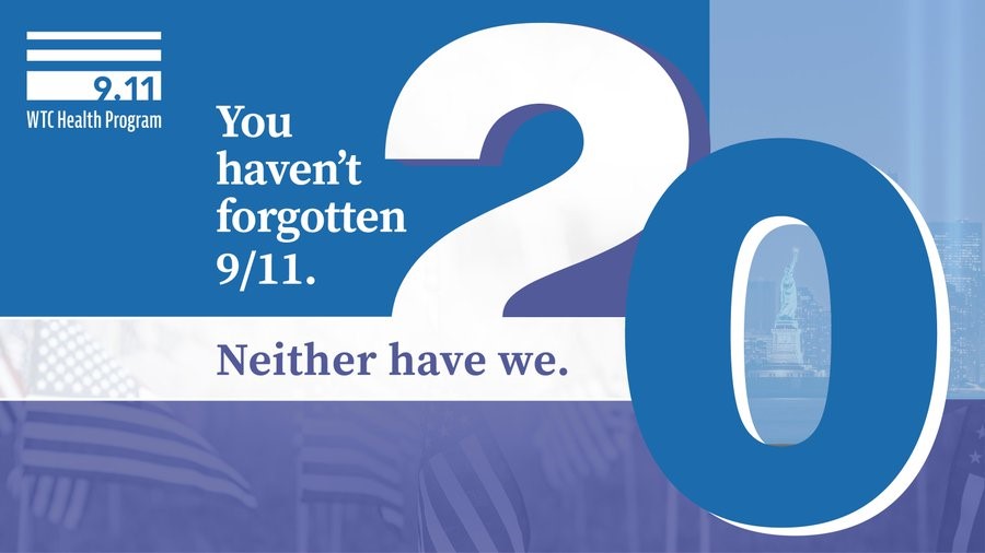 9/11 20-year commemoration logo.