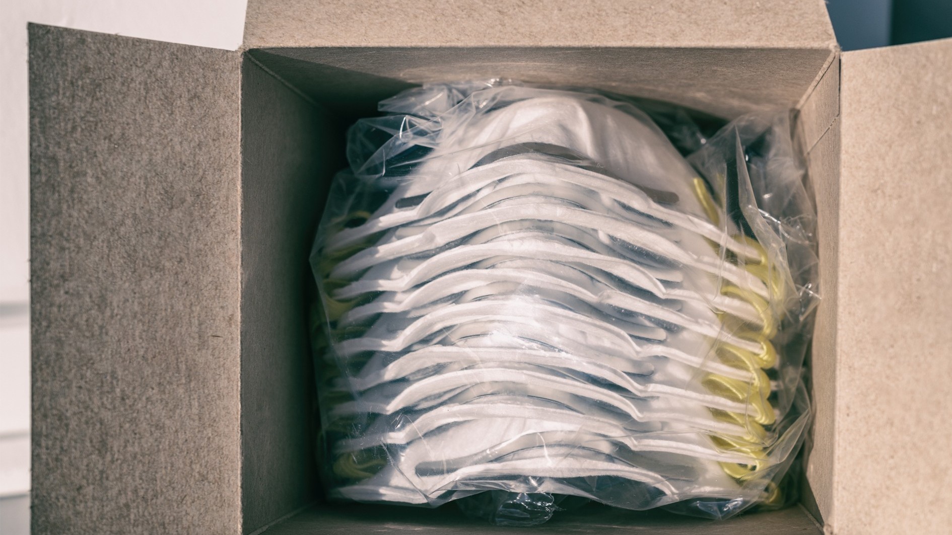 Respirators in a box
