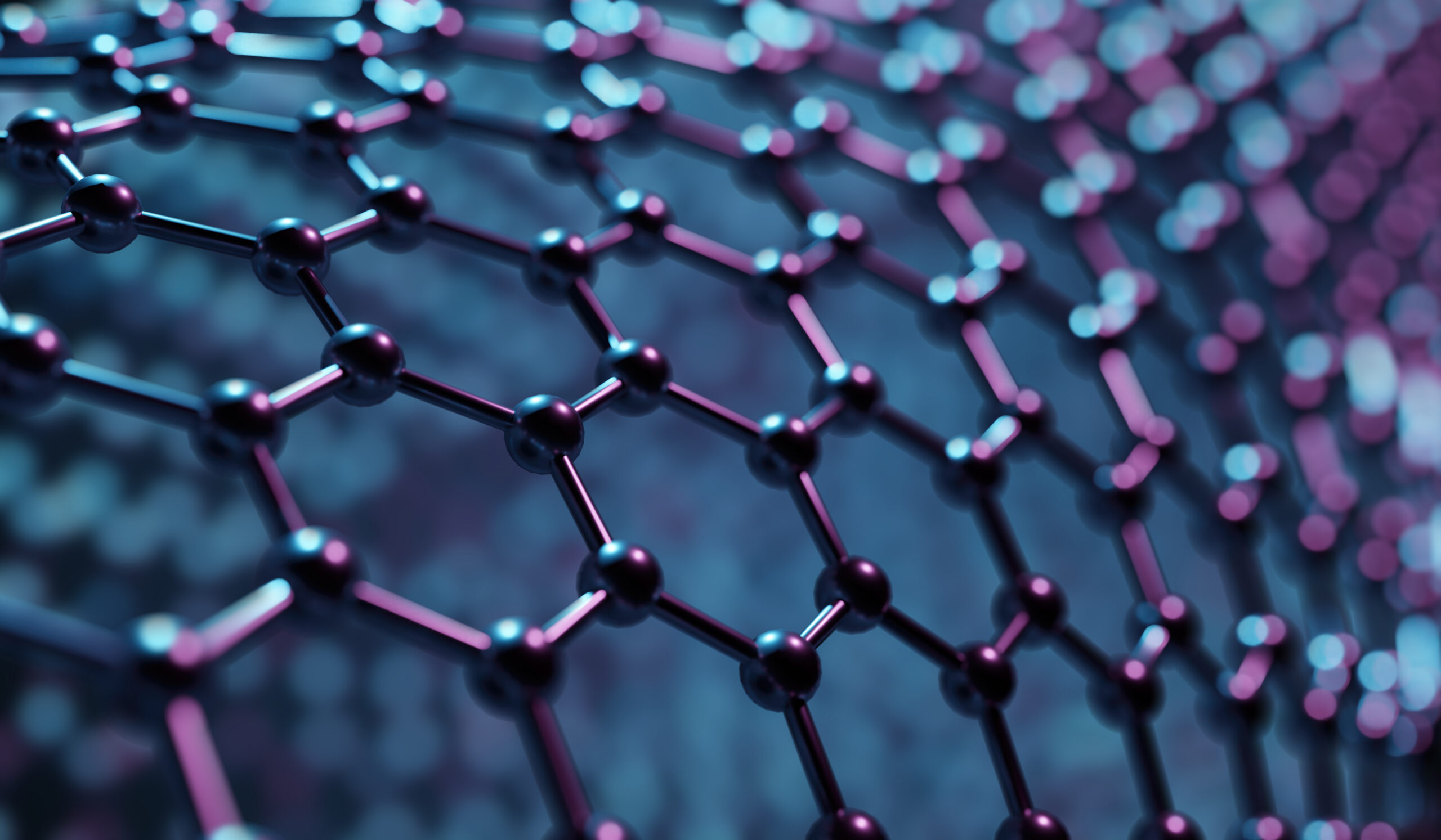 Structure of hexagonal nano material.